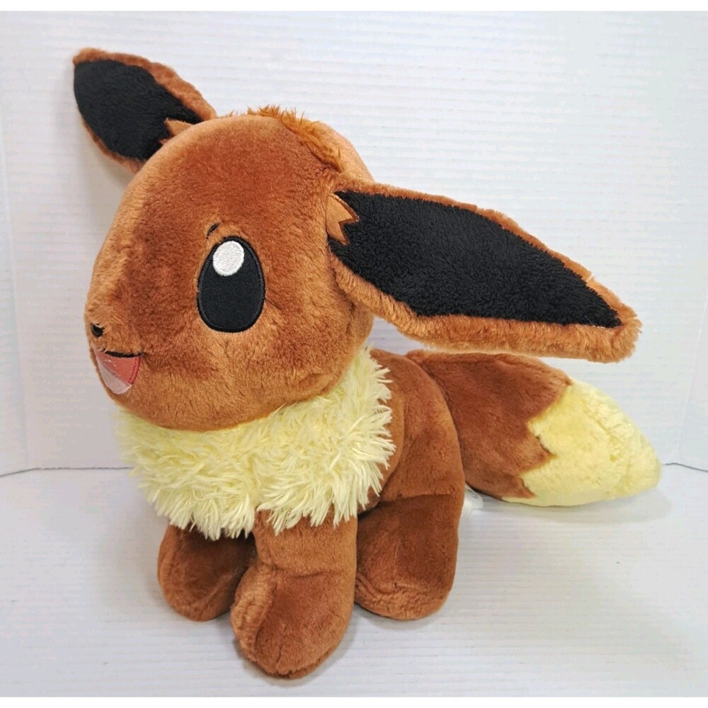 Eevee Build-A-Bear Pokémon 16" Plush Stuffed Animal Toy BABW Plushie Pokemon BAB